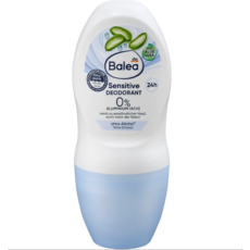 Balea 敏感肌滾珠制汗劑 24小時長效保護 不含酒精 溫和呵護, 1個, 50ml
