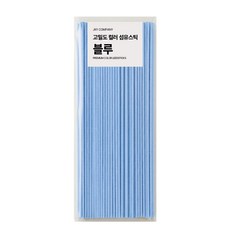 에테르나 프리미엄 고밀도 디퓨져 컬러 섬유스틱 4mm x 30cm, 100개입, 1개, 블루