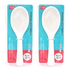 일본 밥알이 잘 붙지 않는 편한 스탠딩주걱, 2개, 수량