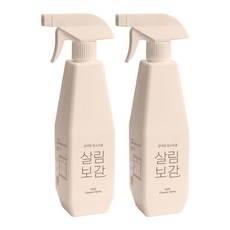 살림보감 초강력 뿌리는 곰팡이 제거제 벽지 베란다 벽 화장실 욕실 창틀 세제 결로방지, 550ml, 2개
