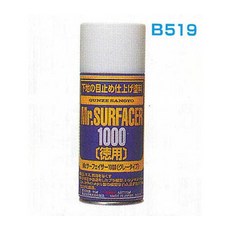 Mr 하비 서페이서 1000 덕용 캔 B-519 군제, 1개