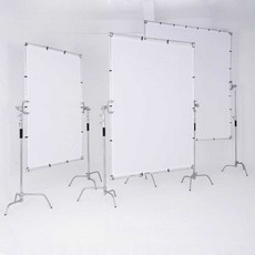 조명판 대형 반사판 조명 배경 촬영 배경판 사진 거치대, 1.스크린1.8X1.9m(프레임)