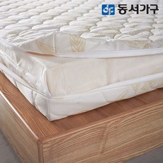 동서가구 EZ매트 슈퍼싱글 SS 볼라텍스 니트지 150T 편백황토숯 매트리스 DF645814, 그레이, 150mm
