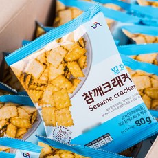 발효참깨크래커 80g 1입, 1