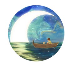 인체감지 무드등 충전식 스마트 침실 조명 어린이방 선물용, 웜 3000K, 1개, B-굿 포스