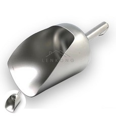 이렌콩 스테인레스 원형 얼음스쿱 1호 스쿠프 얼음국자 얼음스쿱플라스틱 얼음수저