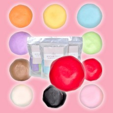 슈가반죽 국내생산 컬러반죽 골라담는 패키지 90g 슈가크래프트 폰던트 파우더 케이크 케익 도우 공예 [원산지:국산], 라즈베리레드