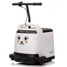 전동차 대인용 대형 탈것 박스카 전동카 4륜자동차, 전기 구동, 1개, E. 화이트