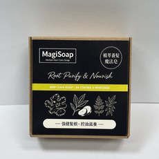 MagiSoap 植萃養髮 魔法皂・深層清潔頭皮・控油・保濕, 100g, 1件