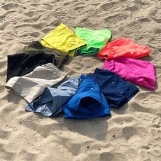 (헨리제이에스)비비드 비치웨어 반바지 남녀공용