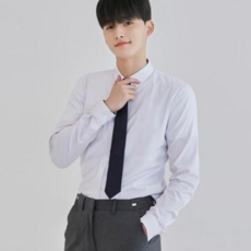교복몰 남자 심플 포켓 긴팔 셔츠 교복 학생복 유니폼_WDC72E7_WDC72E7