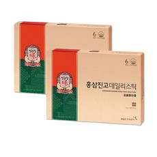 [정관장 본사직영] 홍삼진고 데일리스틱 (10gx20포)x2박스, 20회분, 2박스