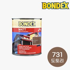 본덱스 우드스테인 731 도토리 무광 750ml 목재 방부 방충용 도료 오일스텐, 1개