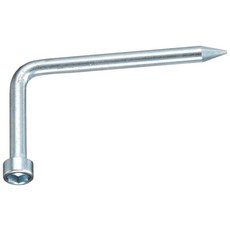 [asics(아식스)] 야구 교체 쇠장식 교체용 핸들 실버 F, 1개