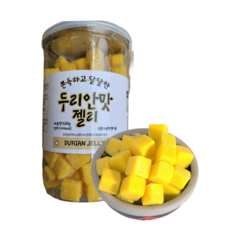 혜성식품 두리안 젤리 과일 맛, 2개, 500g