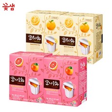 꽃샘 꿀유자차 포션 2개 +꿀자몽차 포션 2개 (60개입), 450g, 1개