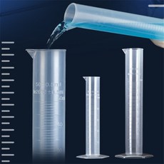프잰 플라스틱 매스 실린더 실험기구, 100ml