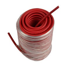 TEMCo 10 AWG 태양광 PV 와이어 10피트 빨간색 베어 구리 미국산, Red, 500 Feet