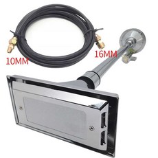 버스 덤프트럭 빵빵이 에어혼 차량용 휘슬 뱃고동소리, 12V 에어 혼 + 4m 에어 파이프, 1개