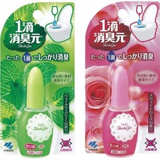 小林製藥 一滴消臭元 馬桶除臭液20ml, 1個, 粉:玫瑰香
