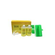 JC-9除垢王DIY組-附工具 快速溶解清除浴室玻璃、鏡子、玻璃門、馬桶、浴缸、洗手台等材質表面上的水垢與污垢, 1個