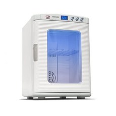25L AC100V DC12V 2WAY 벨소스 냉온고 휴대용 전원 가정용 차재 보온 보냉 전원