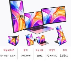 랩토모 노트북 멀티 모니터 듀얼 보조 트리플 포터블 휴대용, I. 16.0인치 듀얼 S7 업그레이드
