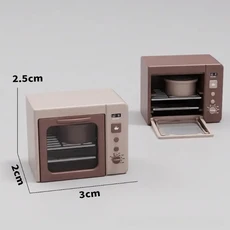 현실적인 미니 주방 가전제품 1개 전자레인지 밥솥 계란찜기 1:12 인형의 집 장식용 가구 장난감, 07 A2