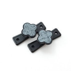 모던 심플 아연 합금 커튼 후크 후크 후크 천공 가능 접착식 커튼 후크 액세서리, 블랙 스프레이, 1개