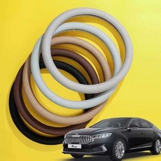 차량 스티어링휠 K7 프리미어 핸들커버 쿨메쉬 땀흡수 땀흡수핸들커버 쿨메쉬핸들커버 운전, 매쉬 원형_바닐라화이트, 본상품선택