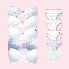 INTER BEAR 第3階段青少年內衣內褲組合 10入組