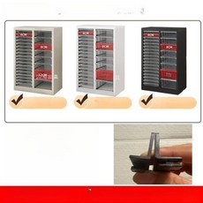 네일샵 서랍장 매니큐어 수납 보관 정리 캐비닛 분류장 12단, 1.4mm, 연회색 하중 슬라이드 블랙그레이화이트 26단