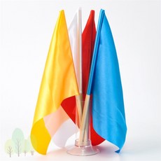 응원깃발 응원용품 체육대회 운동회 파티용품 행사 축제 공연용, 레드