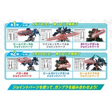 BANDAI 鋼彈創鬥者 潛網大戰 2018 HG A-F CUSTOM 武器組 武器包 武器套件 全6種, 1個, F款