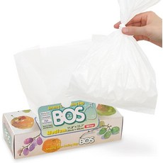 BOS 놀라운 냄새 밀봉 기저귀 음식물 쓰레기 장루백 반려동물 또는 위생용품 폐기 - 내구성이 뛰어나고 무향 사이즈:M 색상:화이트90개 팩 90 Count (Pack of 1)