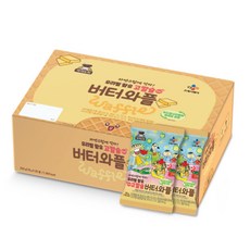 CJ 아이누리 우리밀 함유 고칼슘 버터와플 16G, 40개