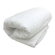 도톰 포근한 호텔 숙박 펜션 모텔 한파용 겨울 이불솜, 화이트