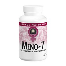 SOURCE NATURALS MENO-7素食膠囊, 1組, 60顆