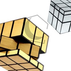 육면체 큐브 입체도형교구, 골드