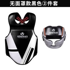 상체보호대 오토바이 바이크 가슴 장비 보호장비 갑옷 슈트 보호복 안전 이너보호대, 블랙 마스크X 2인형 세트