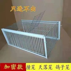 유해 조류 포획기 60x60x50 트랩 까치 새 참새 덫 잡기 퇴치기, C. 채광창이 있습니다., C. 채광창이 있습니다.