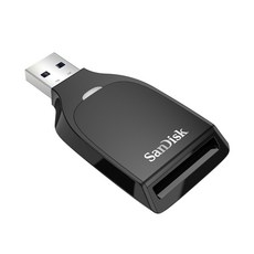SanDisk QuickFlow SD UHS-I 讀卡機 傳輸速度高達 250MB/s, 黑色, 1個, SDDR-C731-GNANN