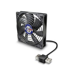 JetArt 捷藝 USB靜音風扇 12cm 液態軸承 隨插即用, DF12025UB
