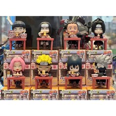 B&N FIGURE 火影忍者疾風傳拉麵主題盲盒，隨機角色精緻公仔，動漫收藏, 1個