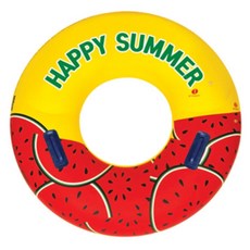 해돋이 손잡이 원형 튜브 100cm 워터멜론 성인튜브