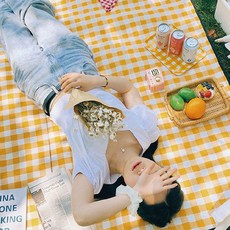 비치 캠핑돗자리 방수테이블보 방수피크닉매트 euv+39189ry, 레드, 레드