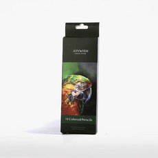 미니플 유성 색연필 세트, 1통, 18개입