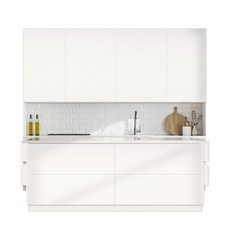 퀸하우징 인테리어필름 싱크대 가구 책상 리폼 시트지, 05. GSQ301 아이보리 화이트