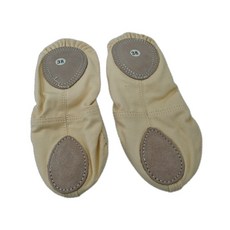 발레 슈즈 연습용 살구색 베이직 실내 신발 38phi5+2KNV