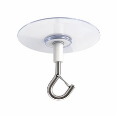 무타공 행잉 천장고리 인테리어 후크 접착식 흡착식 3P, 1개, 원형 6.5cm